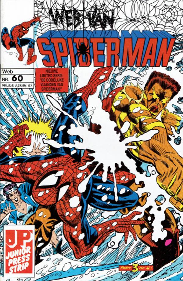 Spiderman 60, Web van - Een koud kunstje (1991 - Juniorpress)