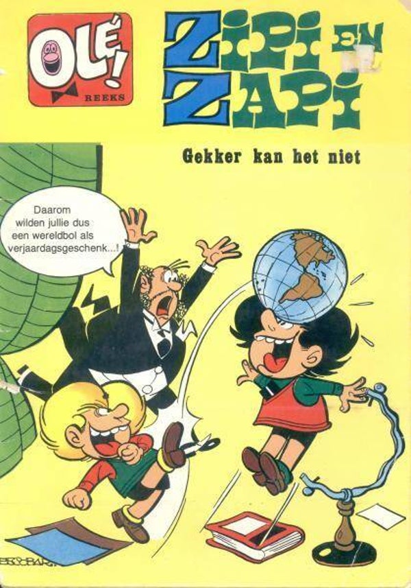 Zipi en Zapi A2 - Gekker Kan het Niet (1972) 1e druk SC