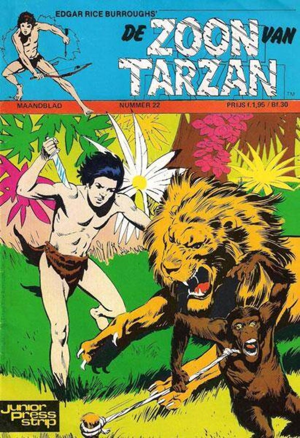 Zoon van Tarzan 22, De - Arme Charlie + Het wonder van het oerwoud (1980 - JuniorPress)