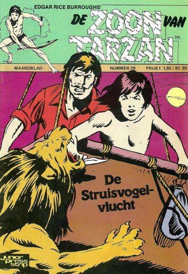Zoon van Tarzan 29, De - De struisvogelvlucht (1981 - JuniorPress)