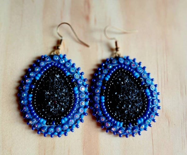 Blue & Black