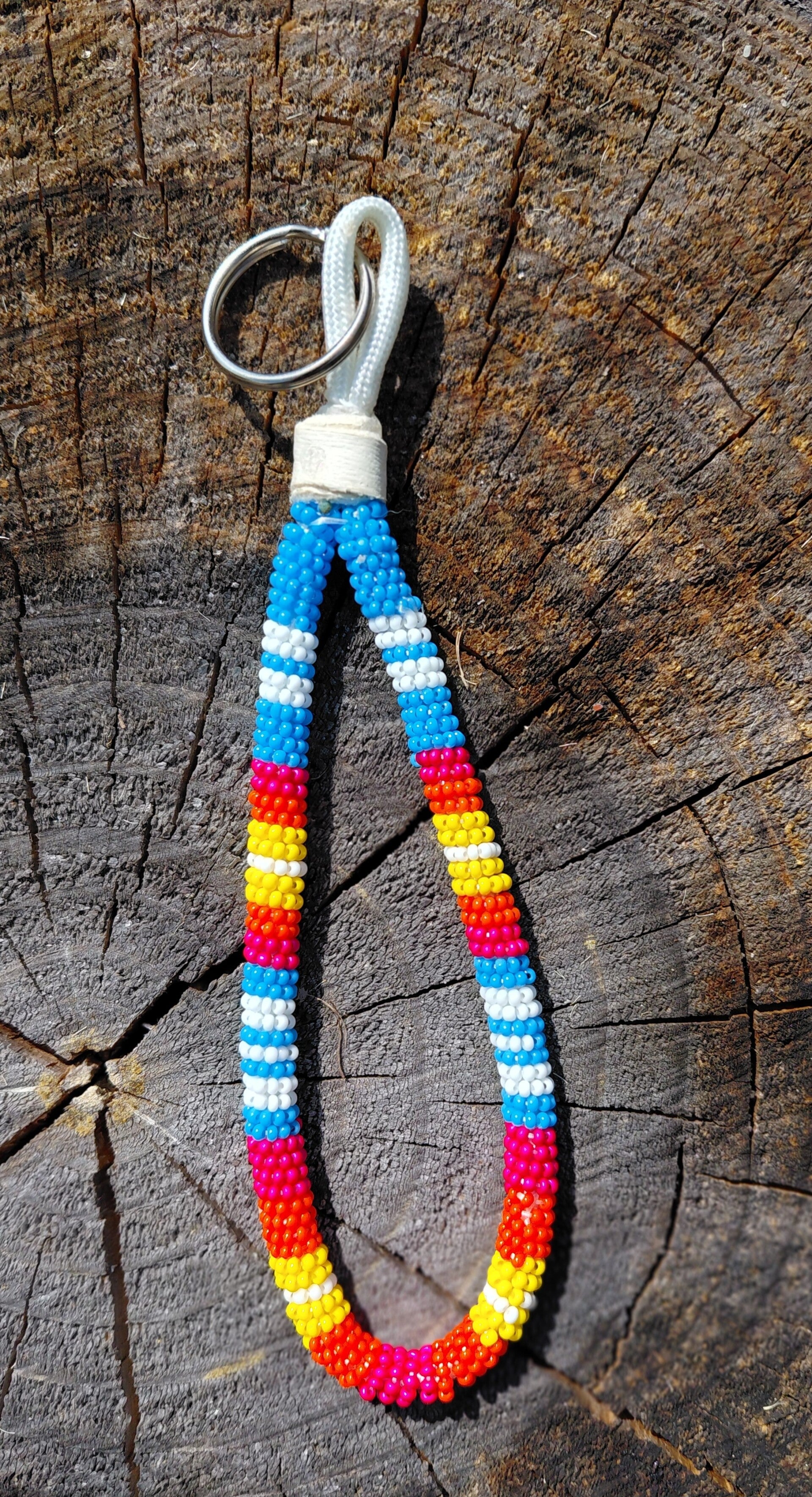 Multicolor Wristlet