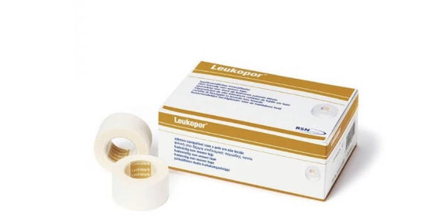 Leukopor 2,5 x 9,2m per rol (los)