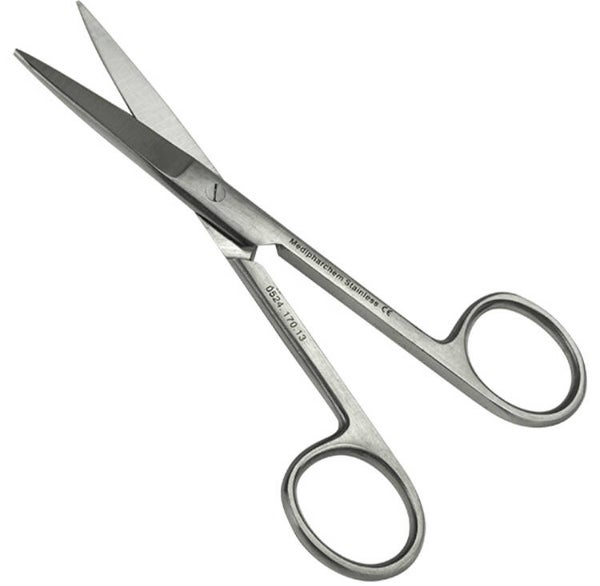 Chirurgische schaar 13cm spits/spits