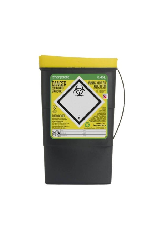 Sharpsafe 0,45ltr naaldencontainer