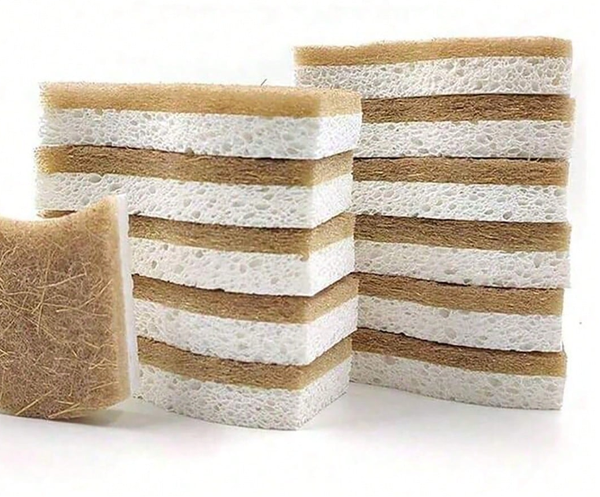 Natuurlijke keukensponzen