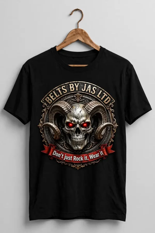 Official belts skull  shirt