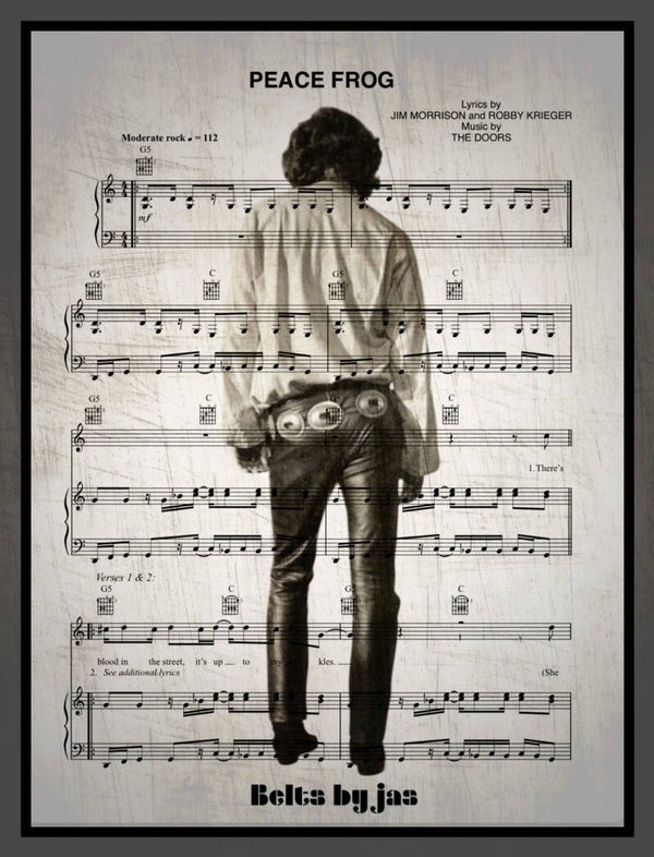 Song sheet Limited edition print