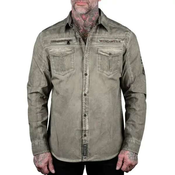 Seek and Destroy Shirt - Olive
