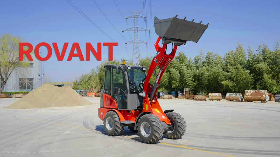 Radlader ROVANT HL 1100 Pro C mit Kabine