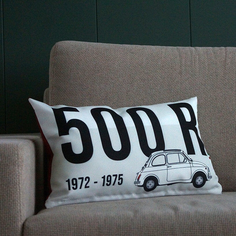 500 Art Cushion - Fiat 500 R