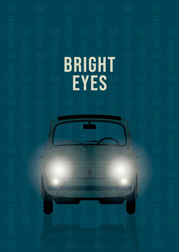 500 Art Poster "Bright Eyes"