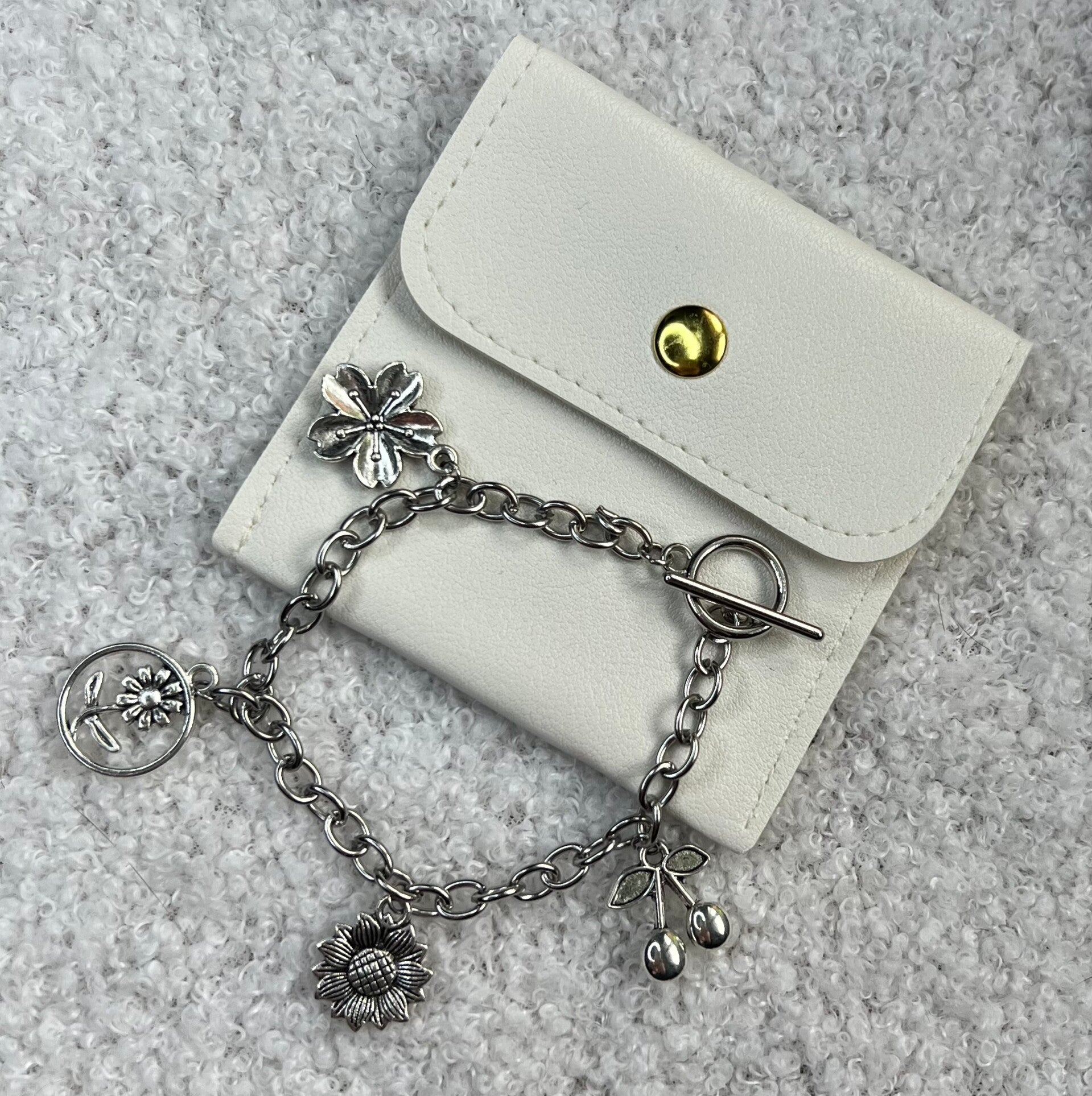 Bracelets charms - Argenté