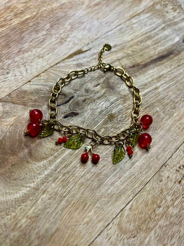 Bracelet charms - Fruits