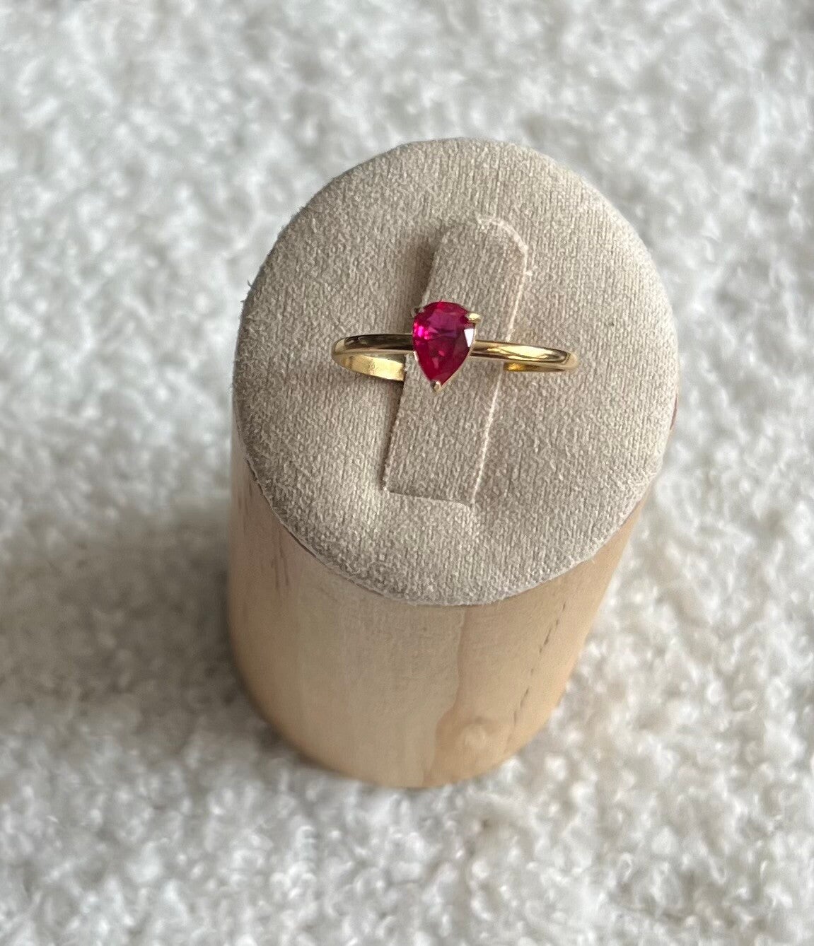 Bague fine - Fushia