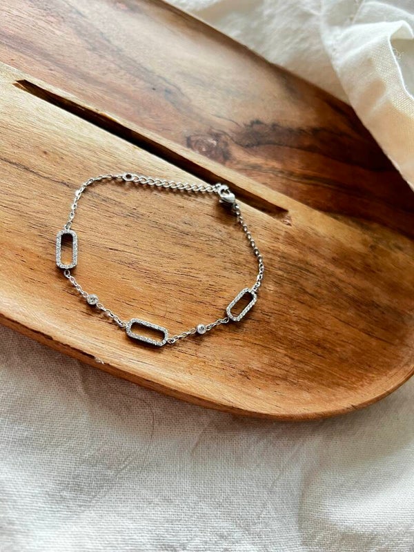 Bracelet trombones - Argenté