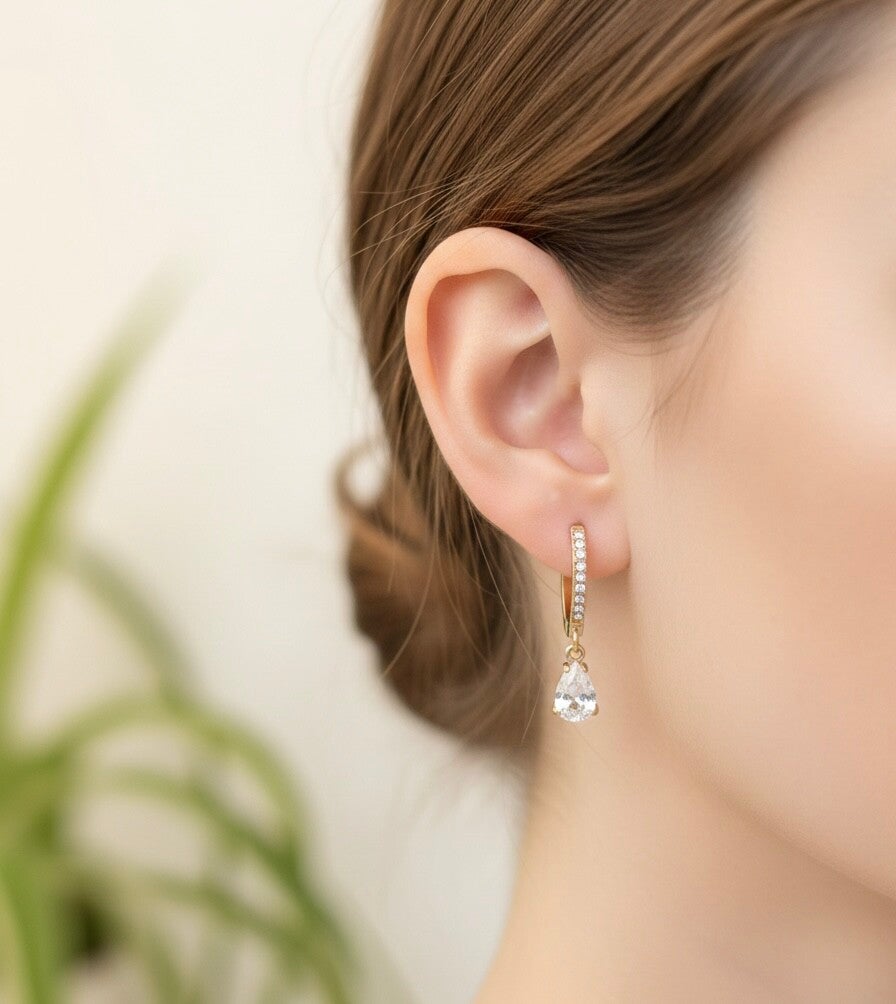 Boucles d’oreilles Julia - Doré
