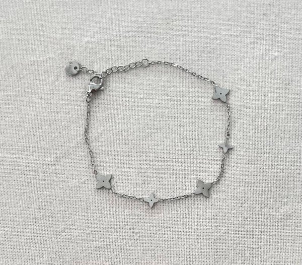 Bracelet étoile - Argenté