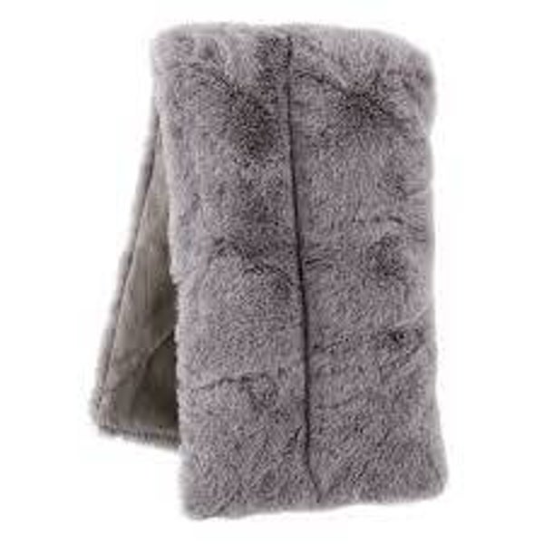 Grey Faux Fur Body / Neck Warmer