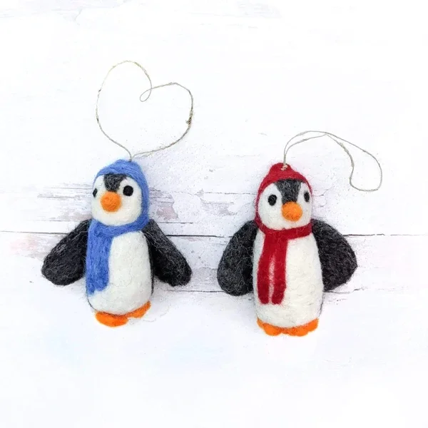Geur Ornament / Verfrissers - Pinguin Pals  - 2 stuks
