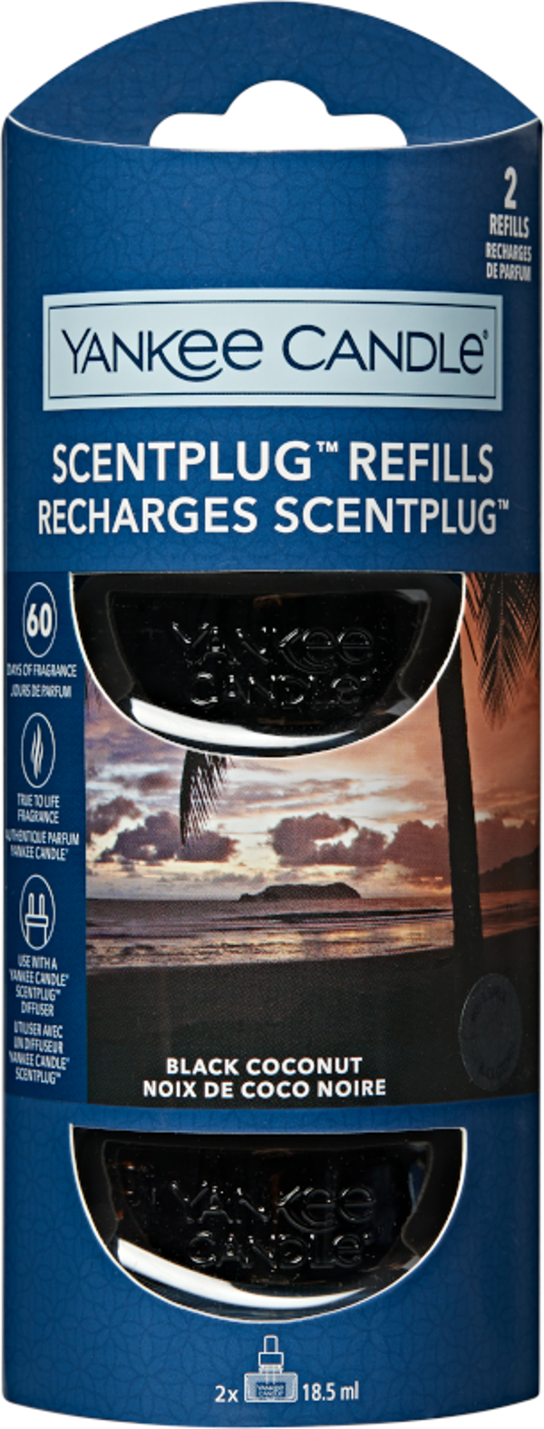 Yankee Candle - Black Coconut - Scentplug Refill