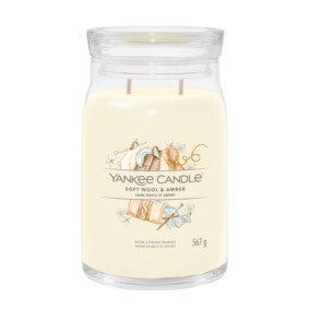 Yankee Candle - Soft Wool & Amber - Signature Collection
