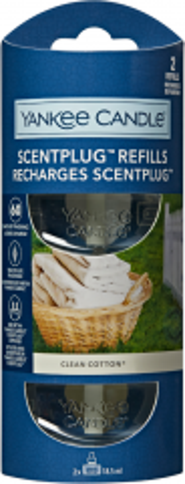 Yankee Candle - Clean Cotton - Scentplug Refill