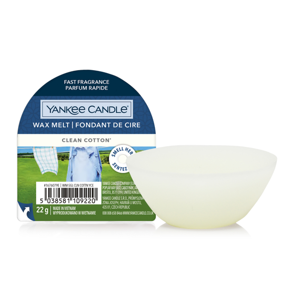 Yankee Candle - Clean Cotton - Waxmelt