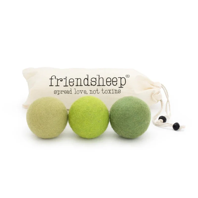 Drogerballen - Avocado Green Trio - Set 3 stuks