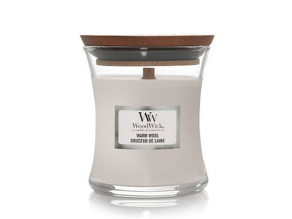 Woodwick - Warm Wool - Ellips (verkleurd, maar sterk geur)