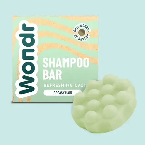 Wondr - Refreshing Cactus - Shampoo Bar 55gr (Vet haar)