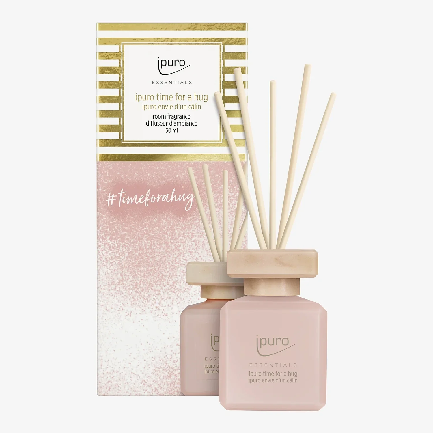 Ipuro - Time for a hug - Reed diffusers (geurstokjes) 50ml of 100ml