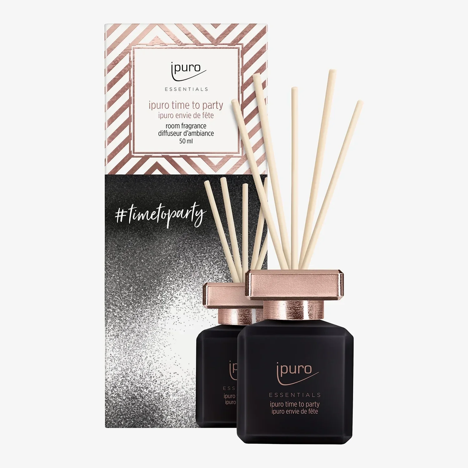 Ipuro - Time to Party - Reed diffusers (geurstokjes) 50ml of 100ml