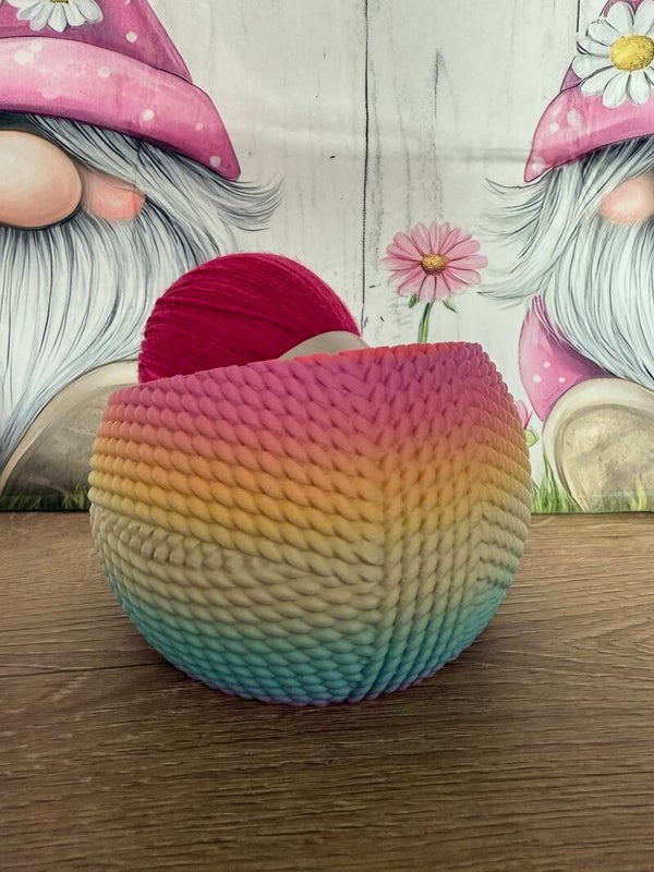 Van Lars - Bowl Knitted (haak/breimand)  - 3D geprint