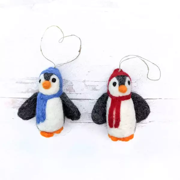 Geur Ornament / Verfrissers - Pinguin Pals  - 2 stuks
