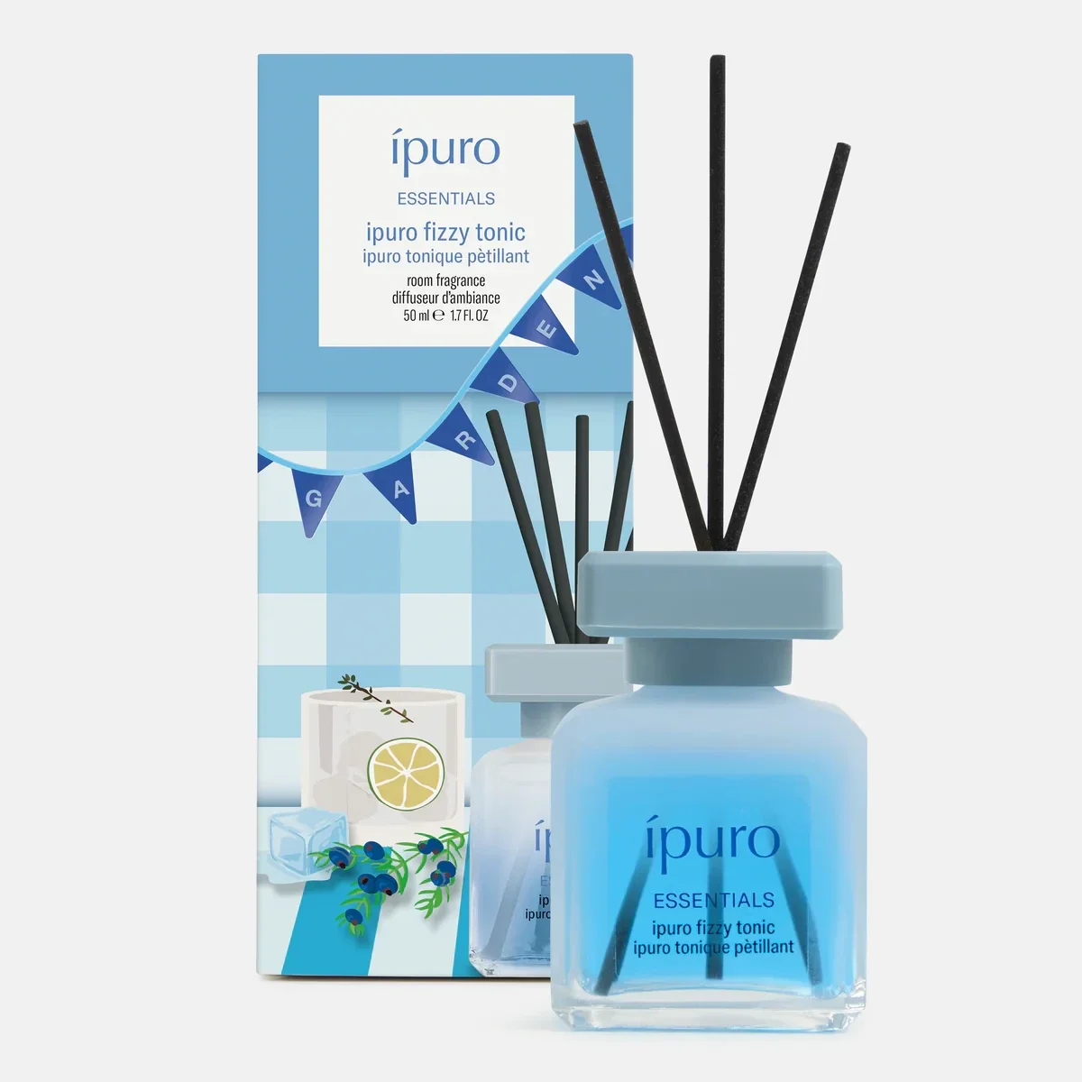 Ipuro - Fizzy Tonic - Reed diffusers (geurstokjes) 50ml