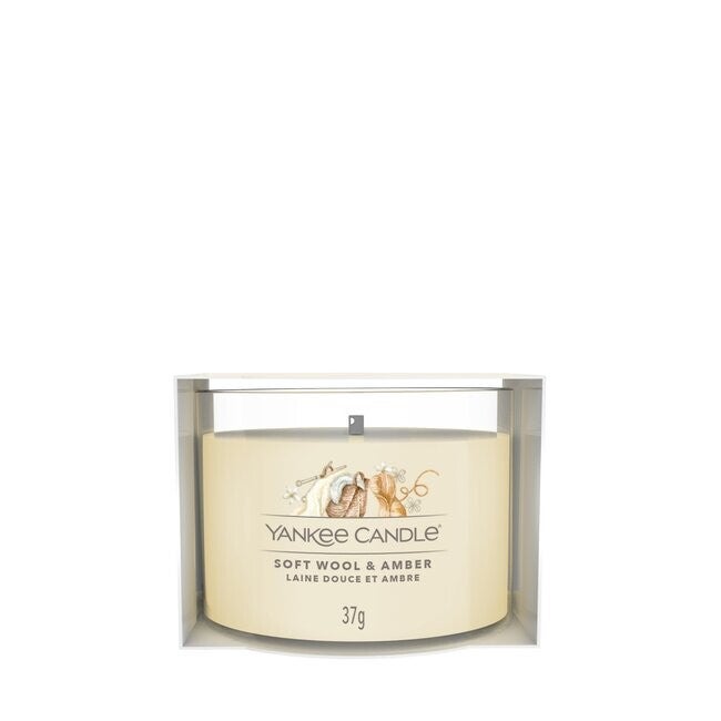 Yankee Candle - Soft wool & Amber - Filled Votive