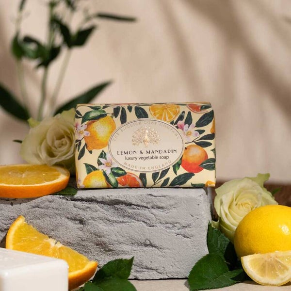 English Soap C° - Lemon & Mandarin - 190gr Soap Bar