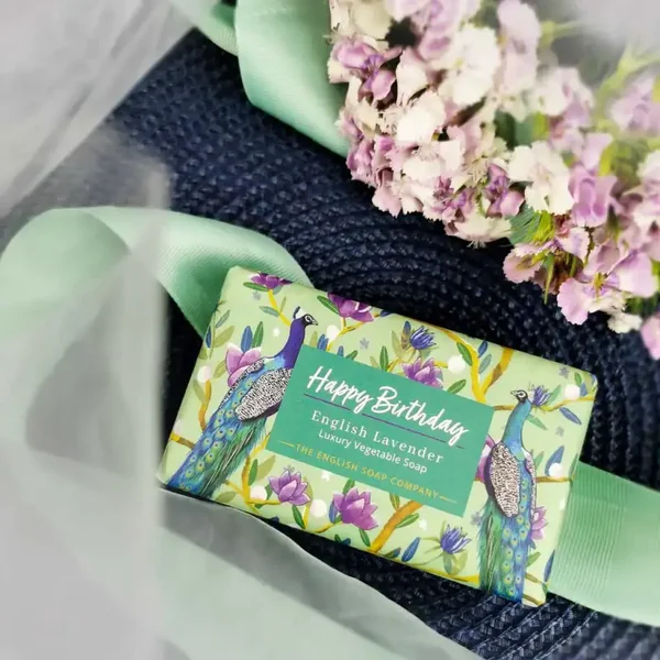 English Soap C° - Happy Birthday (English Lavender) - 190gr Soap Bar