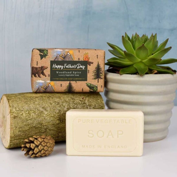 English Soap C° - Happy Father's Day (Woodland) - 190gr Soap Bar