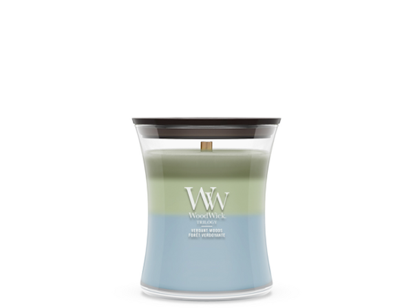 Woodwick - Verdant Woods - Trilogy - verschillende formaten
