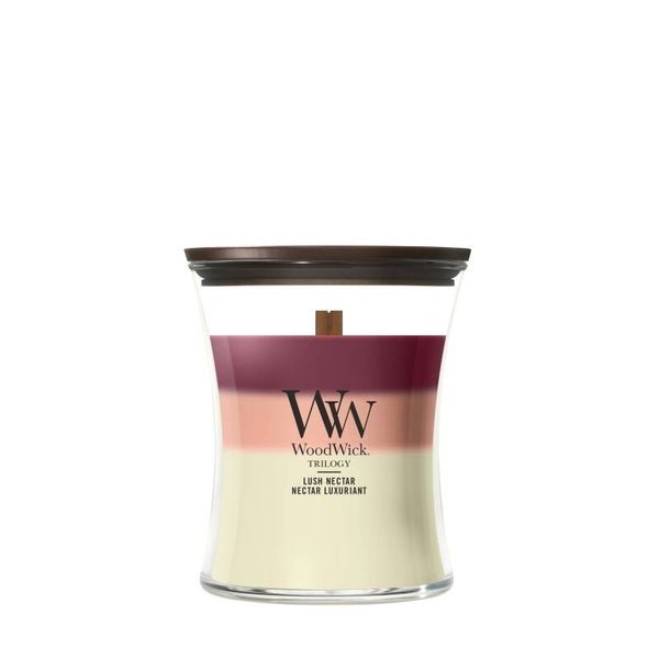 Woodwick - Lush Nectar - Trilogy - verschillende formaten