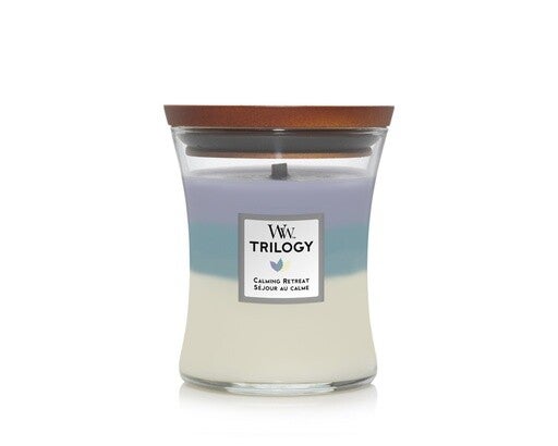Woodwick - Calming Retreat - Trilogy - verschillende formaten