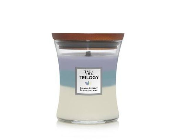 Woodwick - Calming Retreat - Trilogy - verschillende formaten