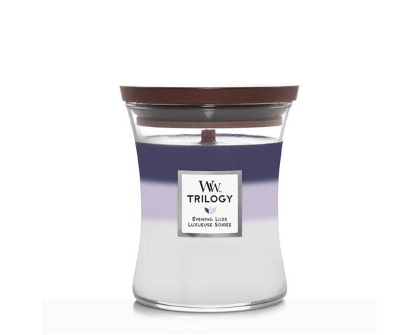 Woodwick - Evening Luxe- Trilogy - verschillende formaten