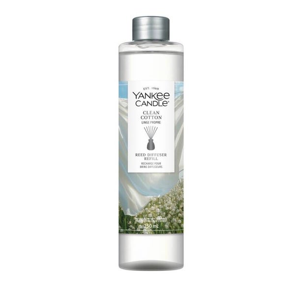 Yankee Candle - Clean Cotton - Refill 250ml Reed Diffuser Signature Collection