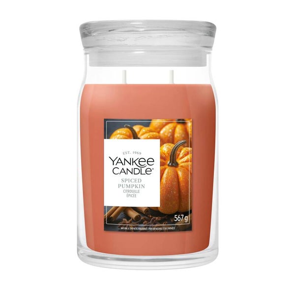 Yankee Candle - Spiced Pumpkin - Signature Collection