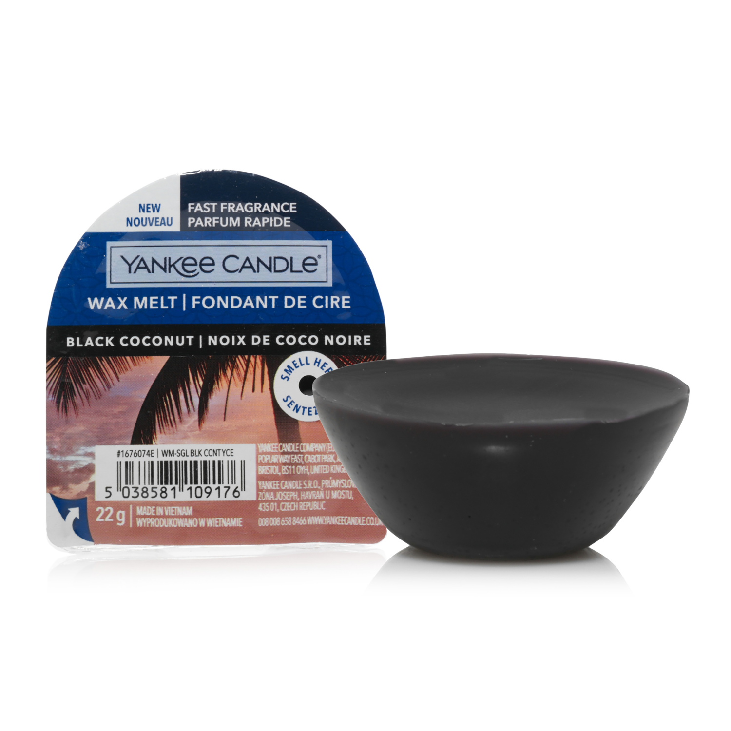 Yankee Candle - Black Coconut - Waxmelt