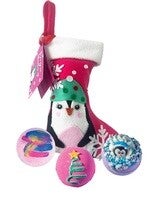 Pengiun Stocking - Gift set met 3 bruisballen