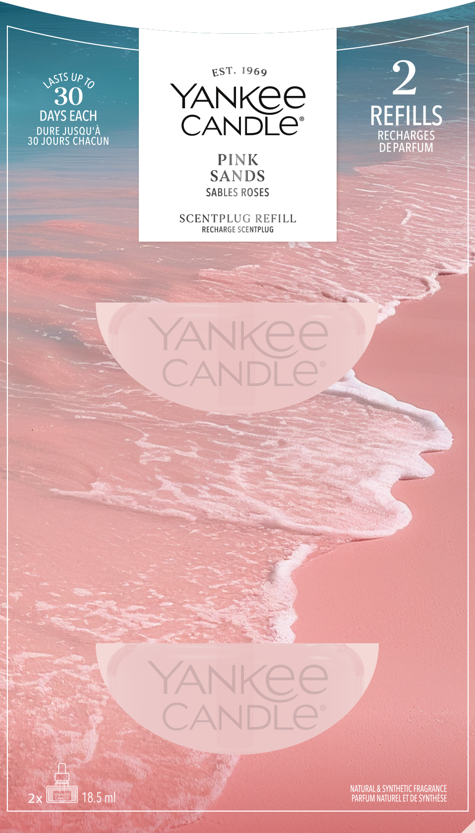 Yankee Candle - Pink Sands - Scentplug refill